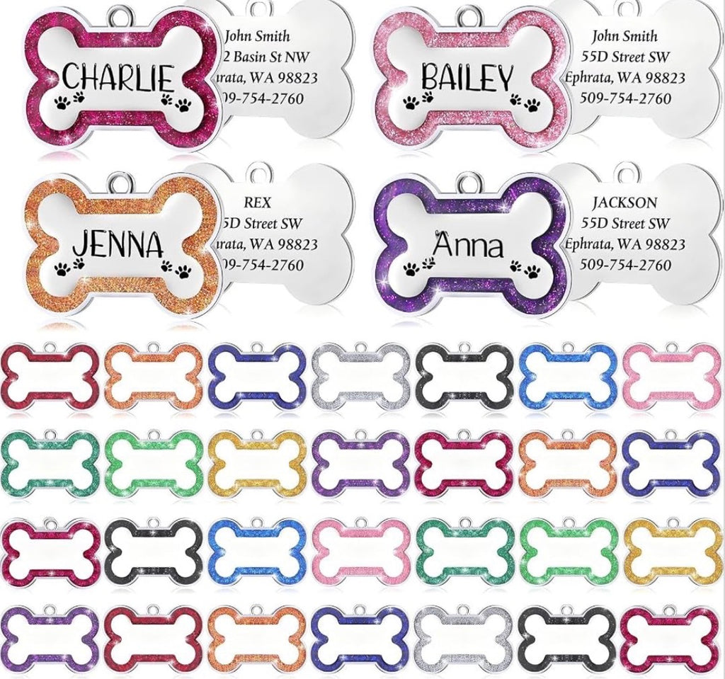 Engraved Bone Tag