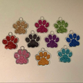Engraved Paw Tag